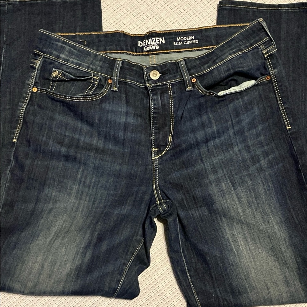 Denizen by Levi's Modern Slim Cuffed Jeans